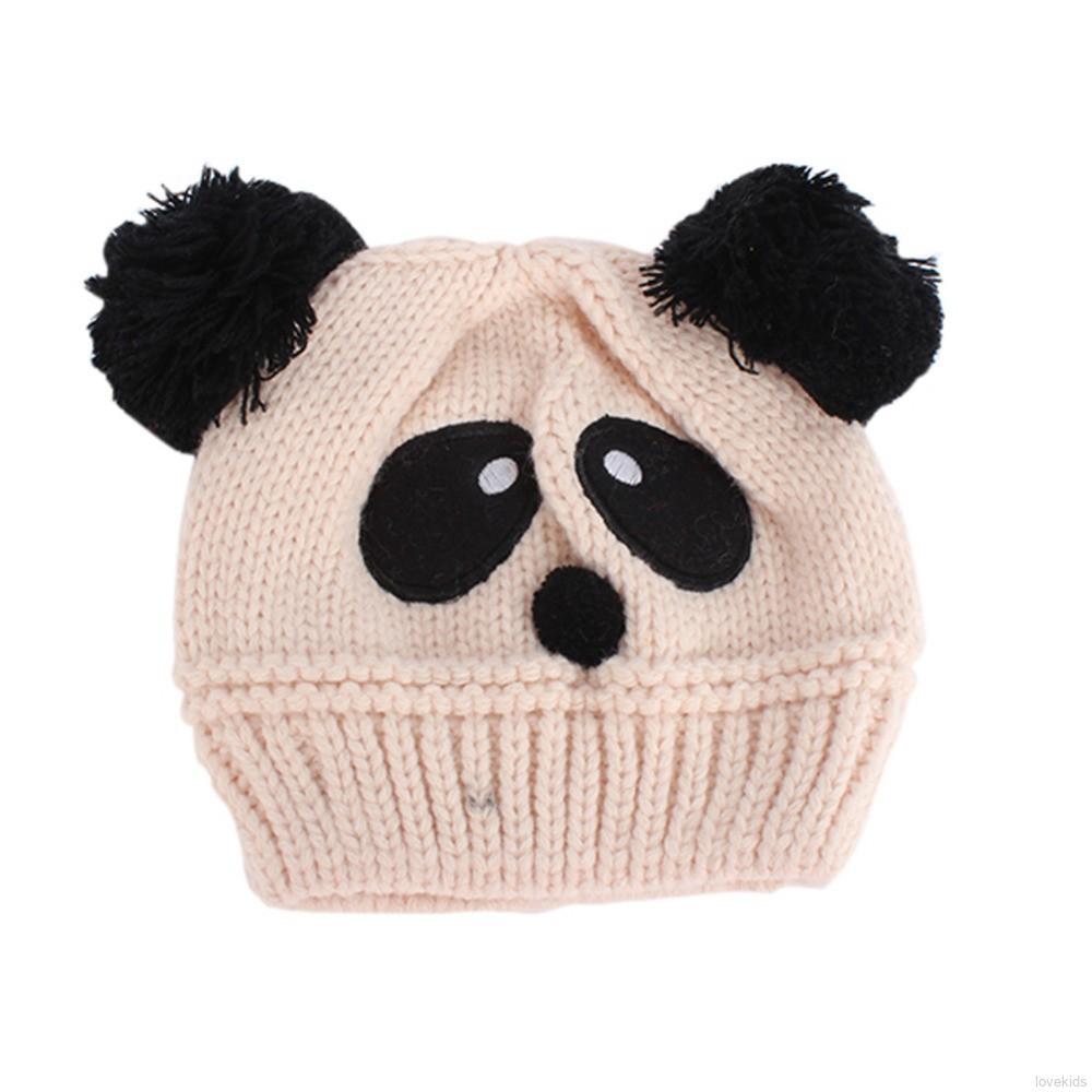 Mũ len beanie dễ thương cho bé 
