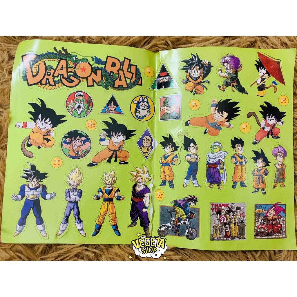 Sticker Dragon Ball - NXB Kim Đồng