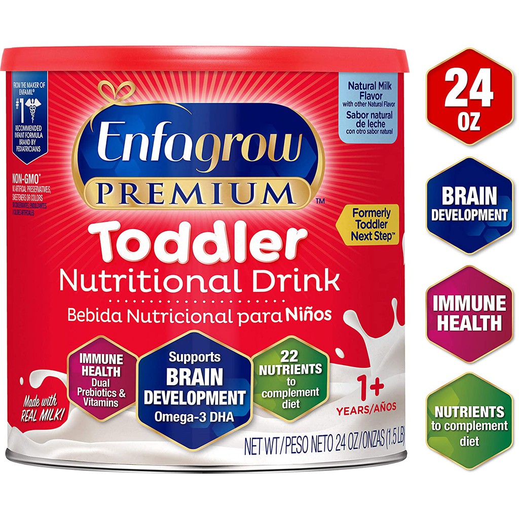 Sữa Enfagrow Premium Toddler Nutritional Drink 680g (nắp đỏ) Mỹ