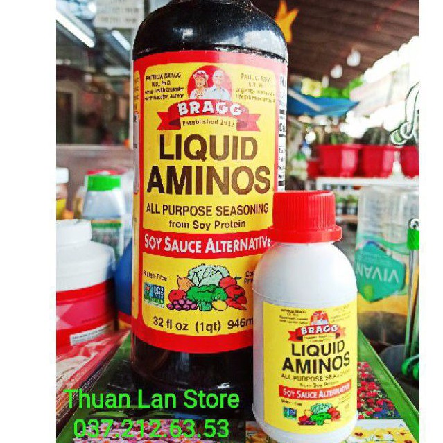 Dung Dịch Giải Độc Hữu Cơ Liquid Aminos 946ml