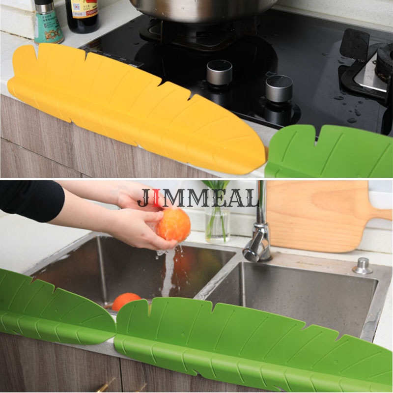 Tấm Chắn Nước Bồn Rửa Chén, Tấm Chắn Văng Nước, Tấm Chắn Ngăn Bắn Nước Bồn Rửa Chén Hình Lá Đa Năng
