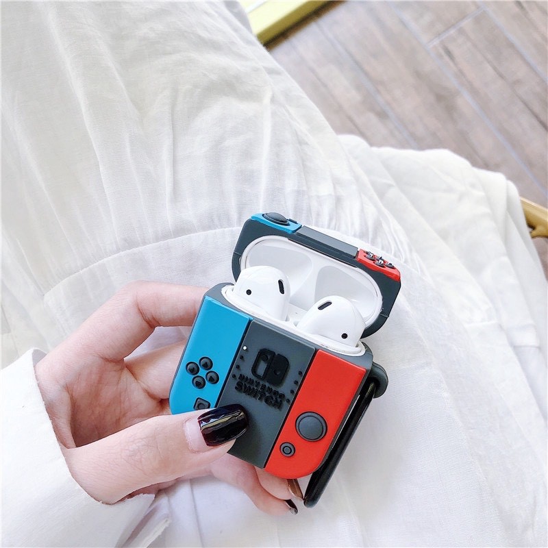 Case airpods máy chơi game - vỏ bảo vệ bao đựng tai nghe airpod 1/2/3 PRO