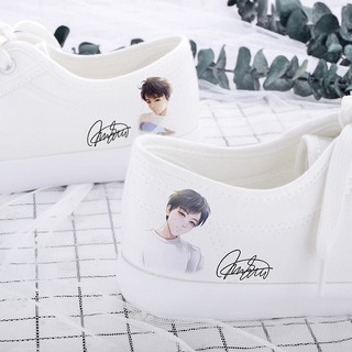 [Order] Giày in hình vẽ chibi TFBOYS