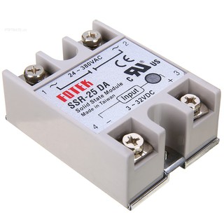 PTPTRATE ★24-380V 25A SSR-25 DA Solid State Relay for PID Temperature Controller Durable
