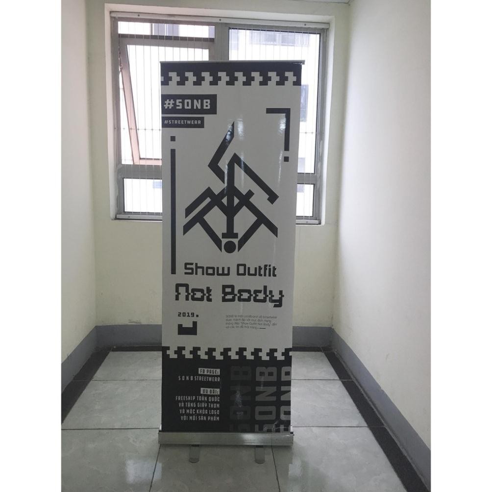 [VÔ ĐỊCH GIÁ - HOÀN 5% ÁP DỤNG MÃ STAN5] Chân Standee cuốn nhôm TỐT kích thước 60x160cm