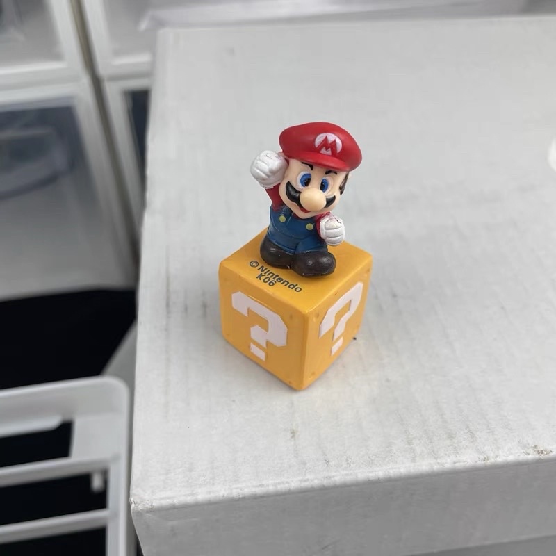 Set 5 Mô Hình Mario Trong Game Super Mario 5cm - Mô hình Mario Mini bằng PVC cao cấp (Có clip, Ảnh Thật)