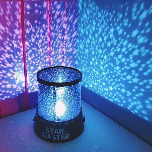 Đèn Nhấp Nháy 2 Chế Độ, Đèn Led Ngủ Kèm Đèn Vũ Trường Chiếu Sao Star Maste