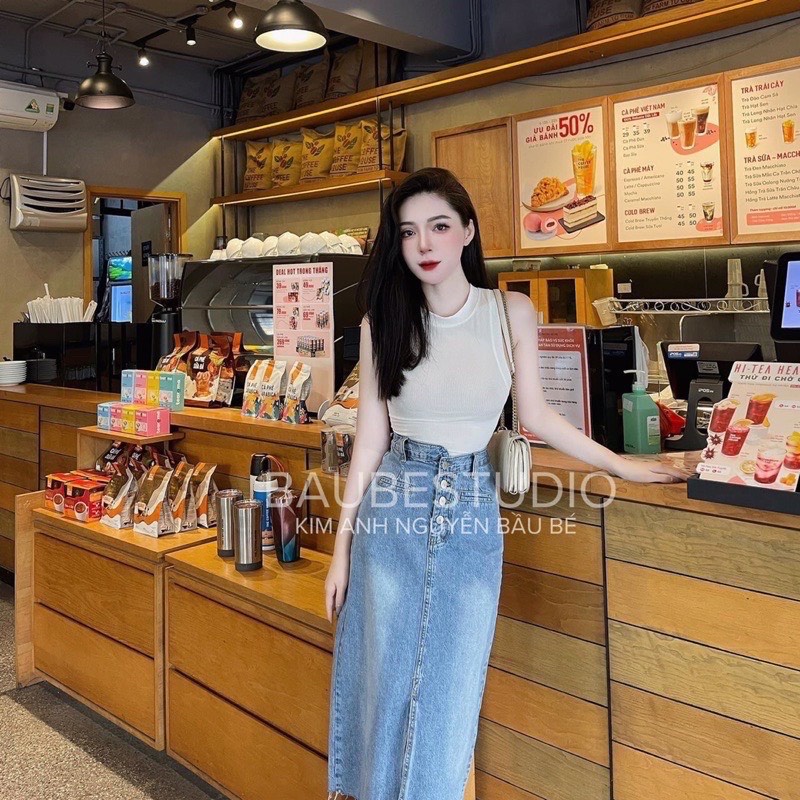 Set 3 áo ba lỗ chất thun tăm co dãn dễ phối vanmiushop