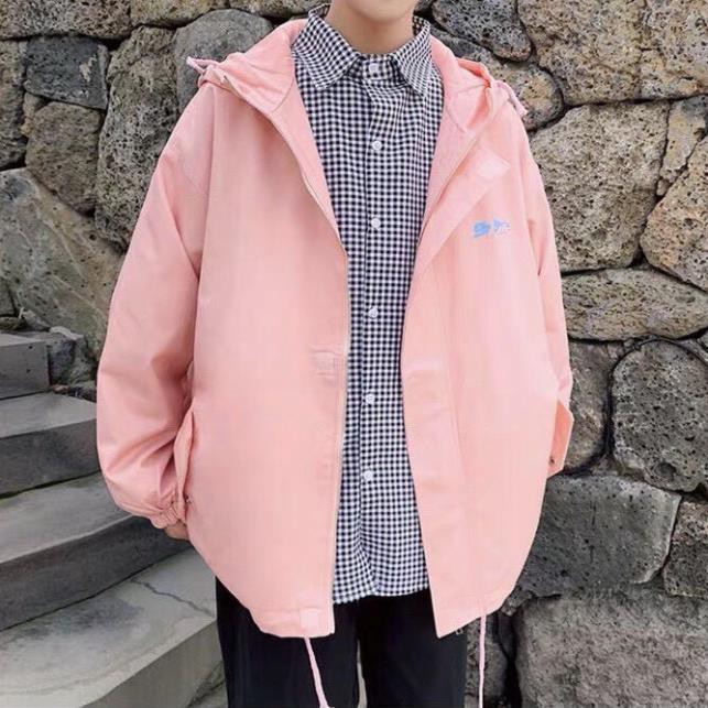 Áo Khoác Dù Chống Nắng Cho Nam Nữ Đôi Có 3 Màu, Ulzzang Unisex in hình PIKa Form Rộng Jacket XUKA SHOP