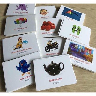 Bộ thẻ học tiếng Anh flash card