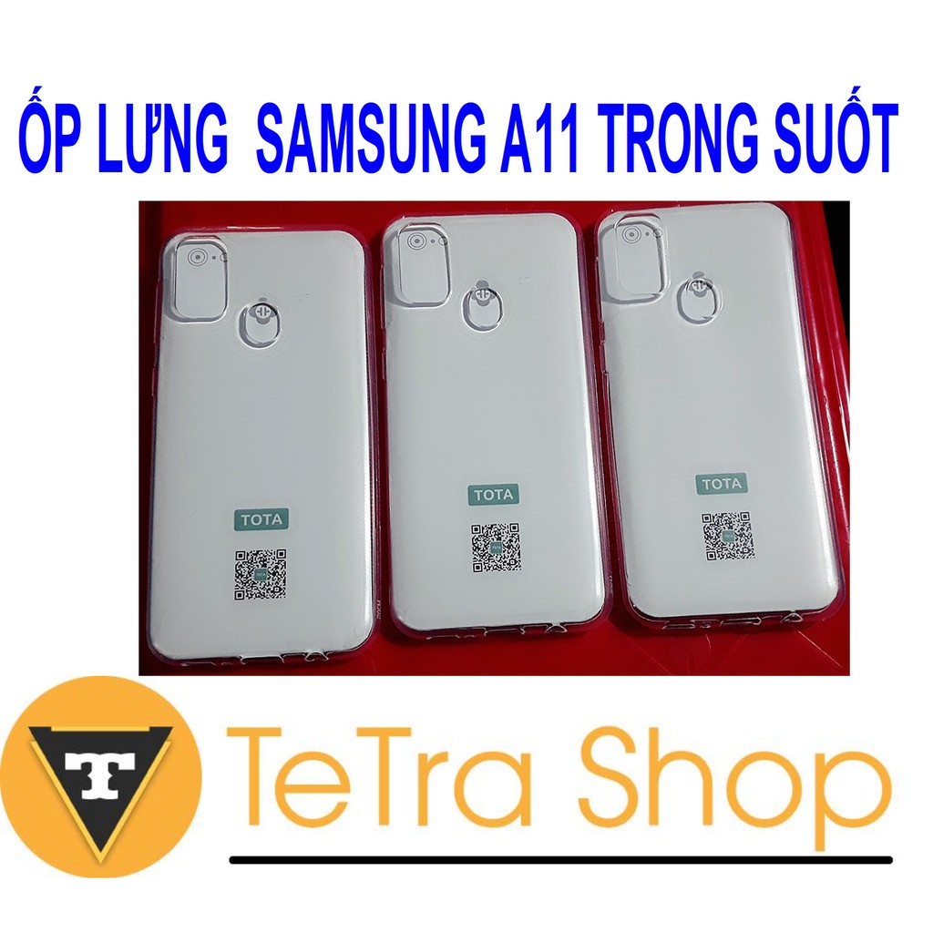 ỐP LƯNG SAMSUNG A11 TRONG SUỐT