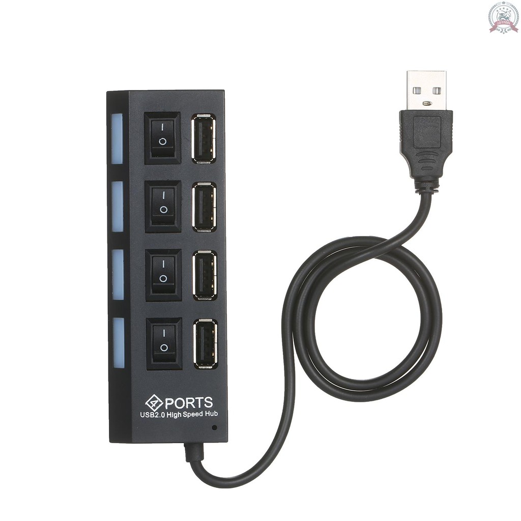 Đầu Chia 4 Cổng Usb 2.0 Tốc Độ Cao 480mbps