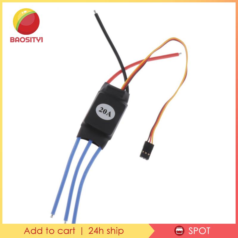 Esc Không Chổi Than Chất Lượng Cao 20A Cho Máy Bay Điều Khiển Từ Xa