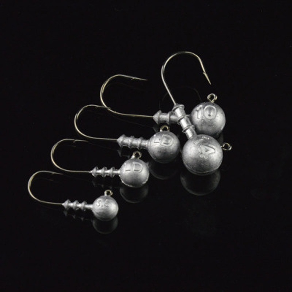 Set 5 lưỡi câu cá mềm 3.5g 5g 7g 14g