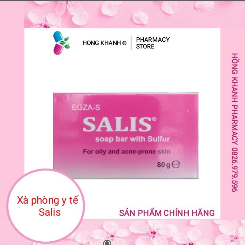 [ Chính hãng] Xà phòng Salis 80g