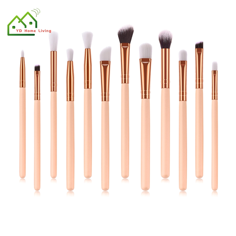 Bộ 12 Cọ Trang Điểm Chuyên Nghiệp