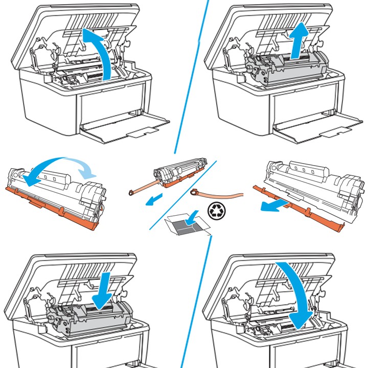 [Siêu Rẻ] Hộp mực 48A đã gồm VAT | Hộp mực máy in Hp M15A, M15W, M28A, M28W Chất lượng, hàng nhập khẩu