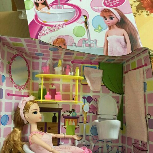 Bộ búp bê bồn tắm