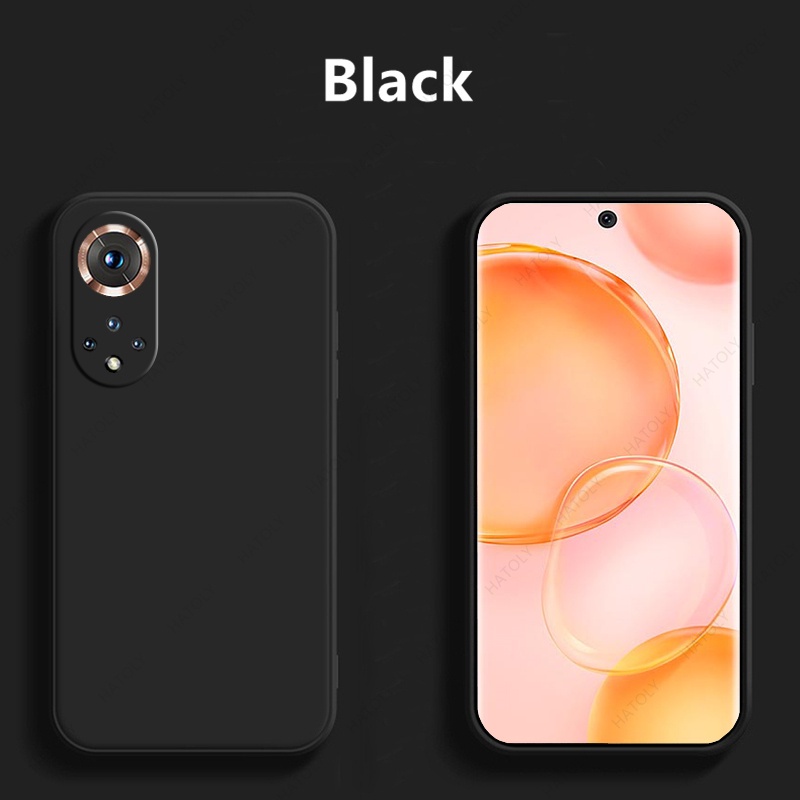 Ốp Điện Thoại Bằng Silicone Màu Trơn Cho Huawei Nova 9 Honor 50 Pro 5T 7i 4E P30 P40 P50 Mate 30 40
