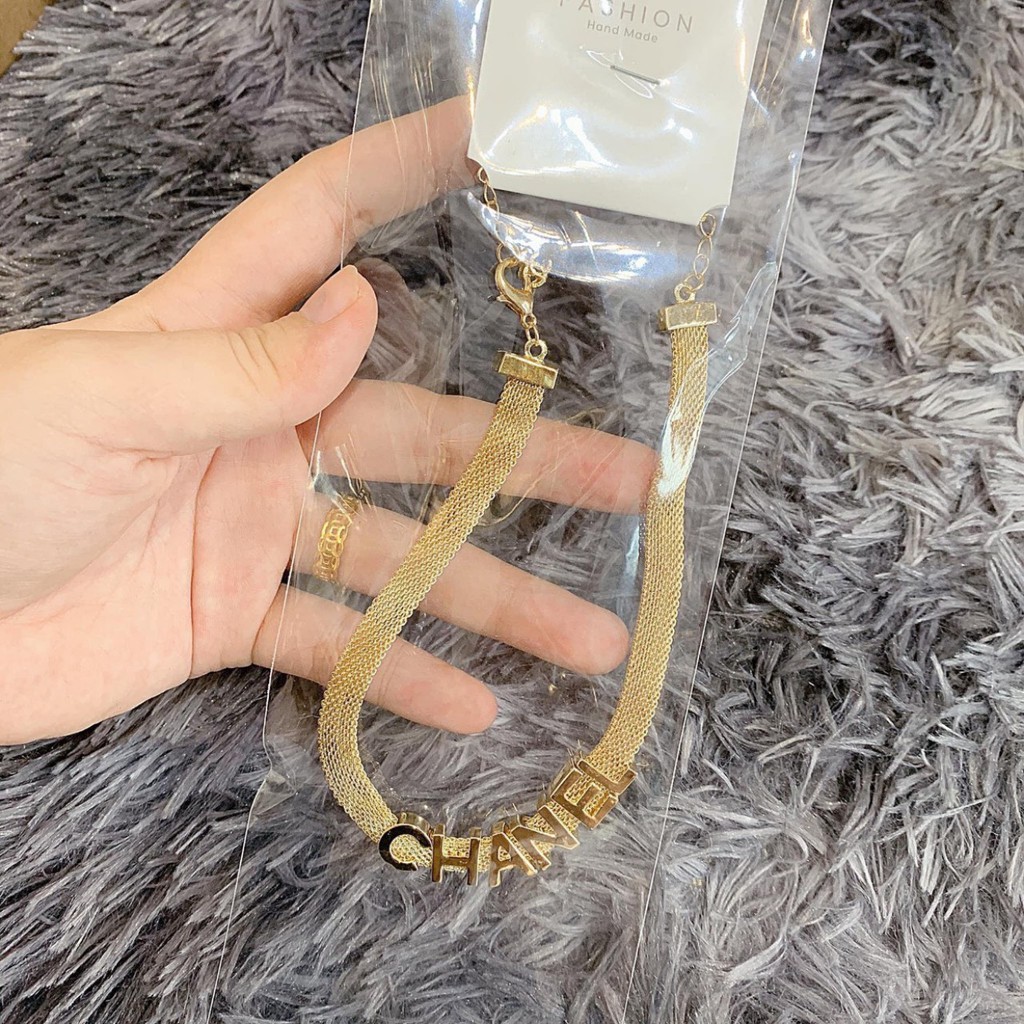 [Mã FAJGT8 giảm 15% đơn 99K] [HÀNG MỚI] Vòng Chocker Nữ Chanel Hợp Kim Không Phai- GH102 | BigBuy360 - bigbuy360.vn