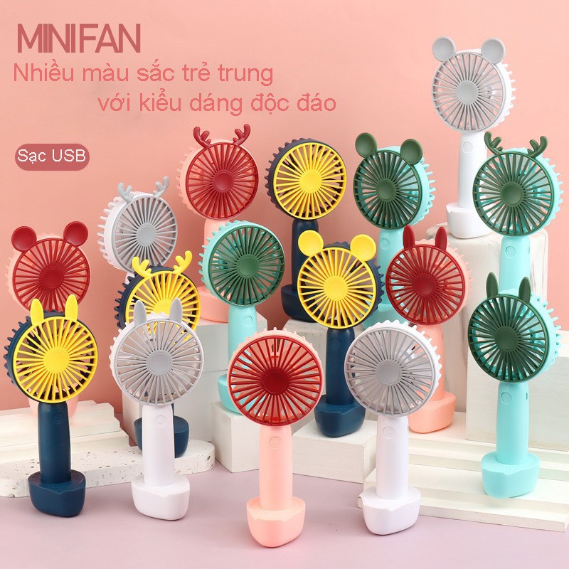 Quạt sạc điện cầm tay MINI PALM FAN