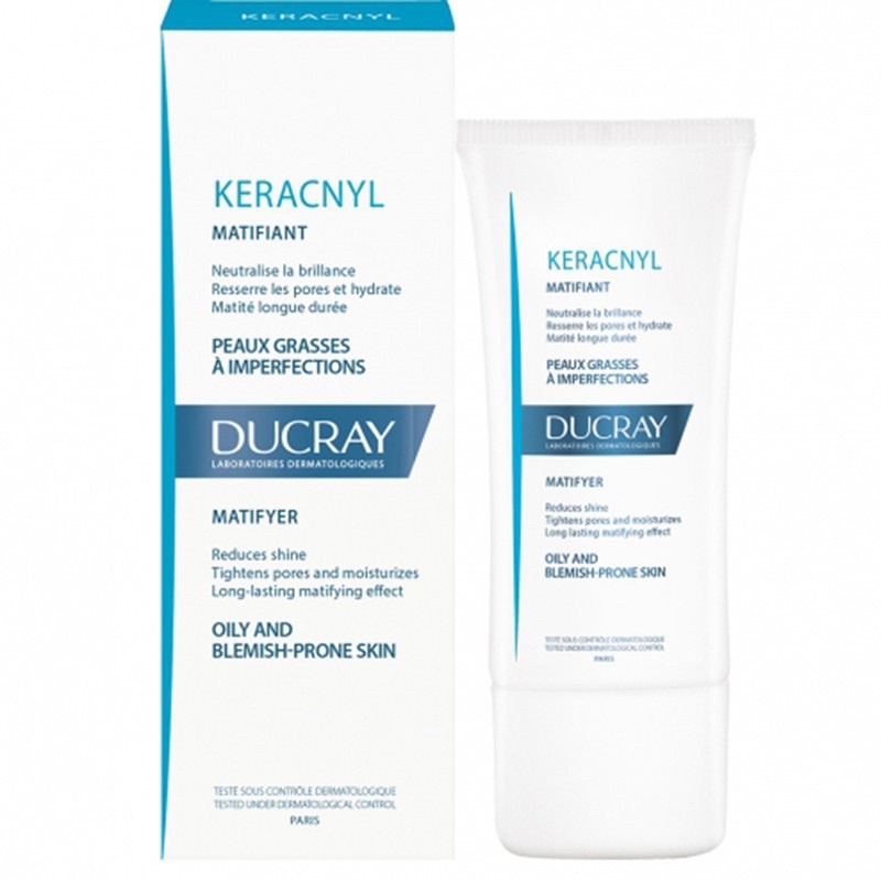 Kem dưỡng chống bóng nhờn Ducray Keracnyl Matifyer 30ml