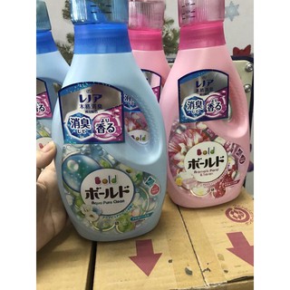 Nước giặt Xả Bold 2in1 Nhật Bản chai 850gr
