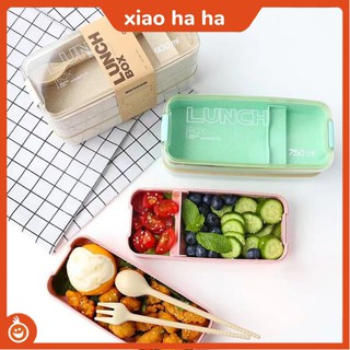 Hộp đựng cơm-Hộp đựng 3 tầng cute