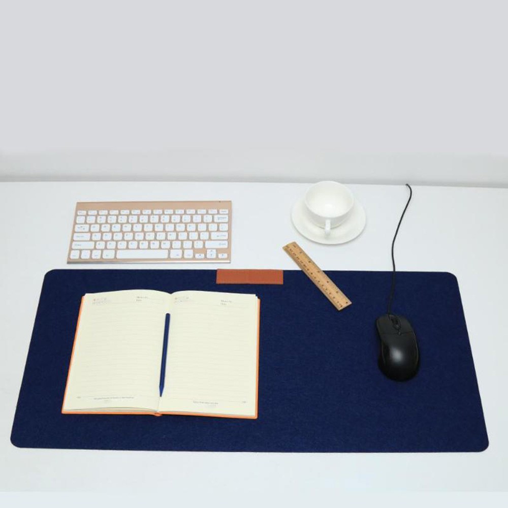 JUNE Colorful Mouse Pad Soft Keyboard Mice Mat Desk Mat Office Table Wool Felt Large Computer Modern Laptop Cushion/Multicolor