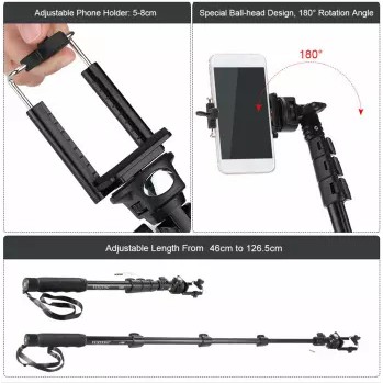 Gậy Chụp Ảnh Yunteng Yt-1188 Chất Lượng Cao | BigBuy360 - bigbuy360.vn