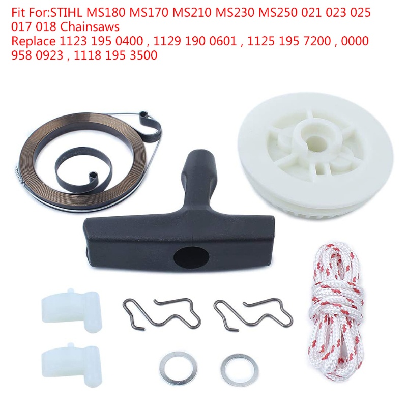 1 Bộ Tay Cầm Kéo Dây Lò Xo Thay Thế Cho Máy Cắt Cỏ Chất Lượng Cao Mate