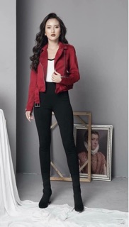 Áo khoác da lộn bsk