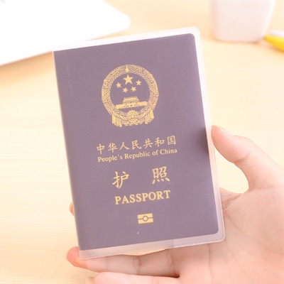 Vỏ Bọc Hộ Chiếu Bằng Nhựa PVC Mềm Chống Thấm Nước