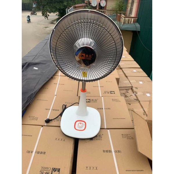 Quạt sưởi hồng ngoại công nghệ inverter tiết kiệm điện, hàng chính hãng Camel