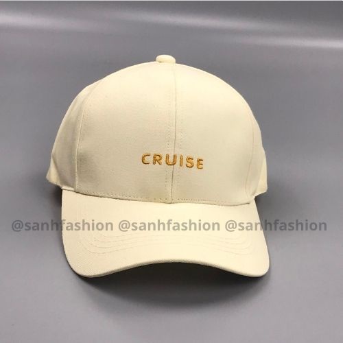 Mũ lưỡi trai thêu chữ CRUISE Nón kết chất kaki cao cấp thời trang form unisex nam nữ K38