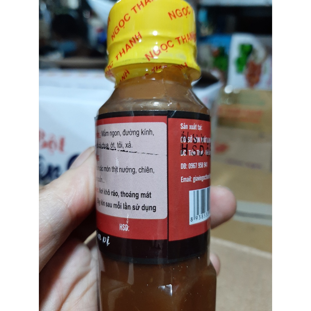XỐT CHẤM ĐỒ NƯỚNG NGỌC THANH 120G (SỐT THỊT NƯỚNG)