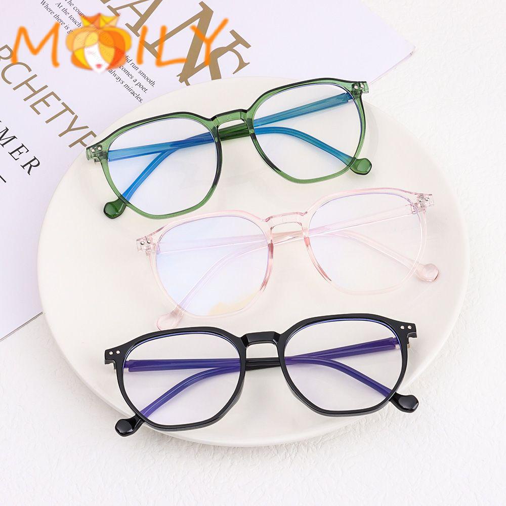 MOILY Vision Care Computer Goggles Women Myopia Glasses Anti-UV Blue Rays Glasses Fashion Eyeglasses Unisex Eyewear Optical Glasses/Multicolor