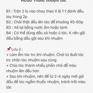 Thuốc nhuộm tóc màu ĐEN RÊU