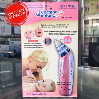 Máy hút mũi hàn quốc welbutech coclean enfant coe-200