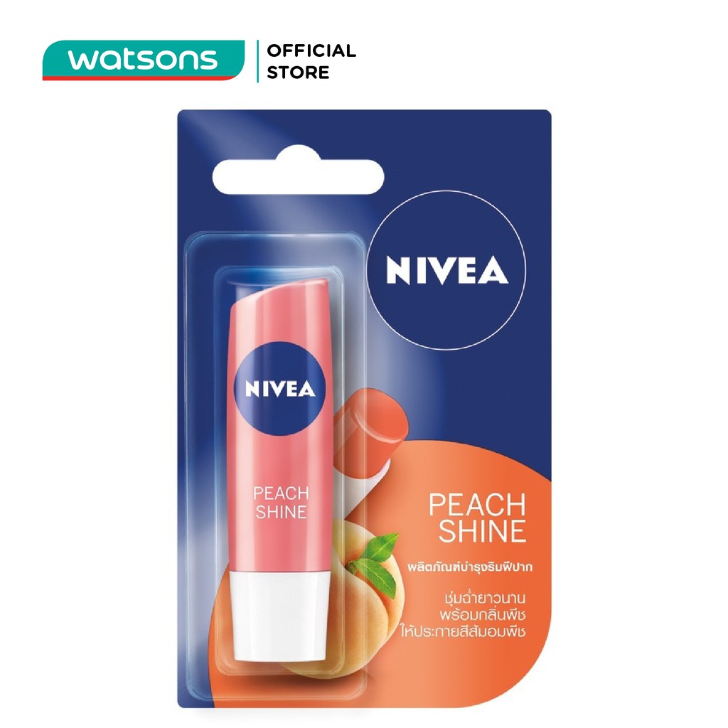 Son Dưỡng Môi Đào Nivea 4.8g