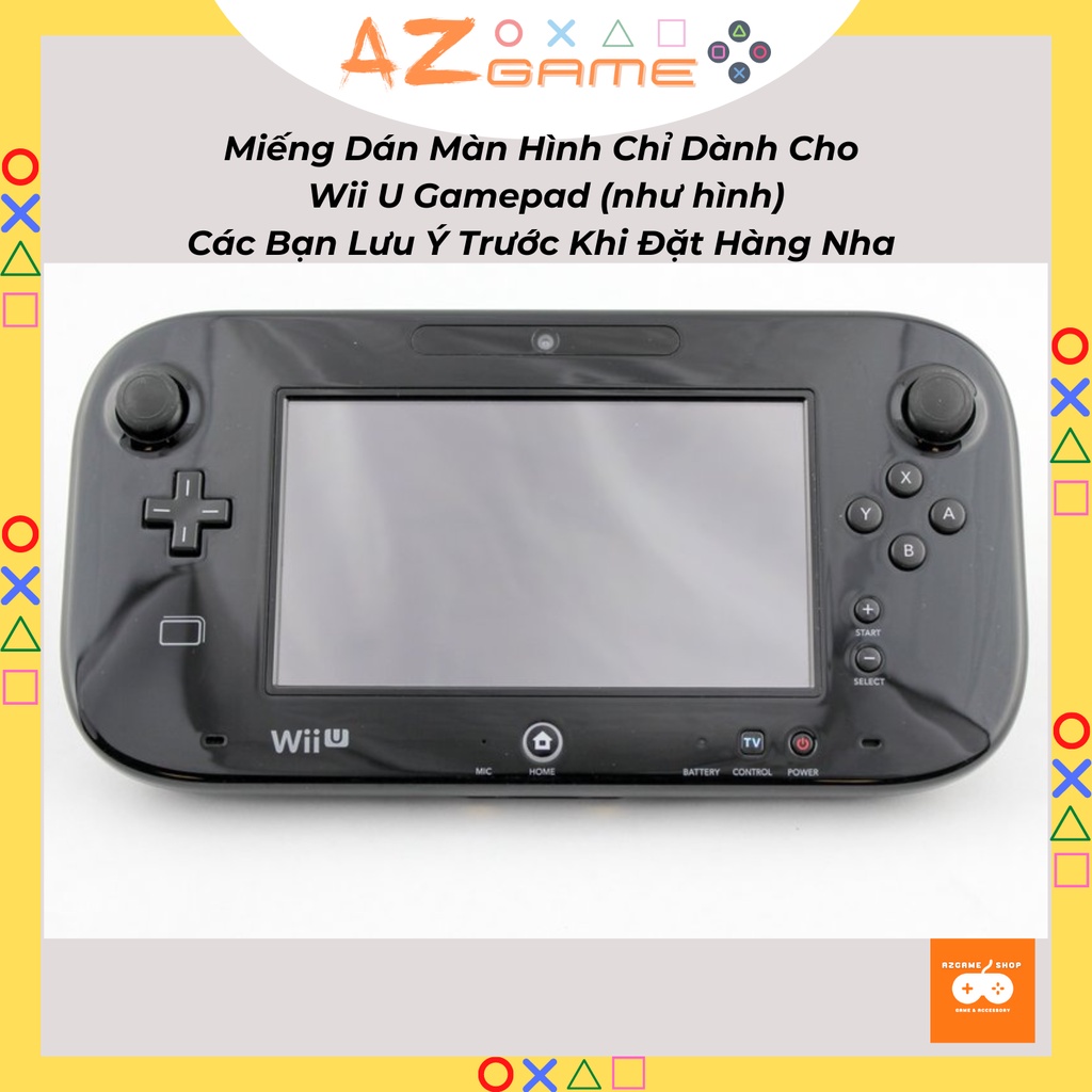 Miếng Dán Màn Hình Cho Nintendo Wii U Gamepad