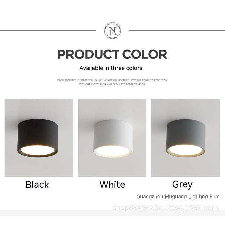 Đèn led Tròn Gắn Trần Nhà Trang Trí Nội Thất