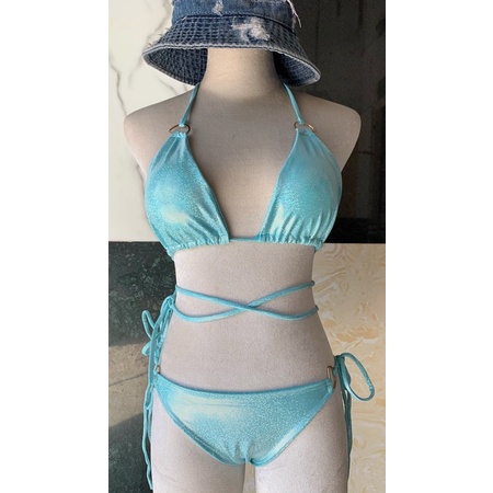 [Hàng Sẵn Hot Hít] BiKiNi đi biển nhũ tuyến hàng cao cấp( cam kết hình thật do shop tự chụp)