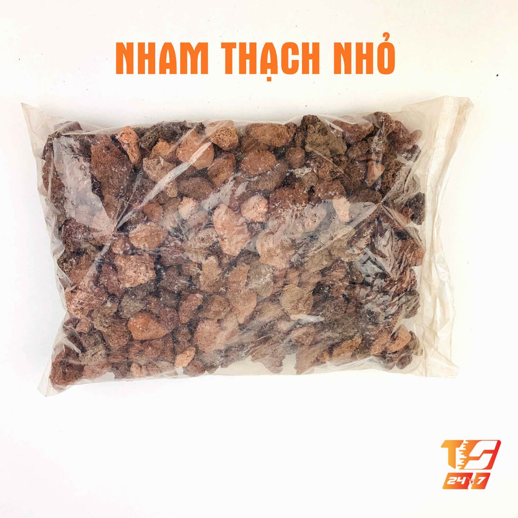 1kg Đá Nham Thạch Scoria Viên Nhỏ/Trung - Vật Liệu Lọc Hồ Cá, Bể Thủy Sinh