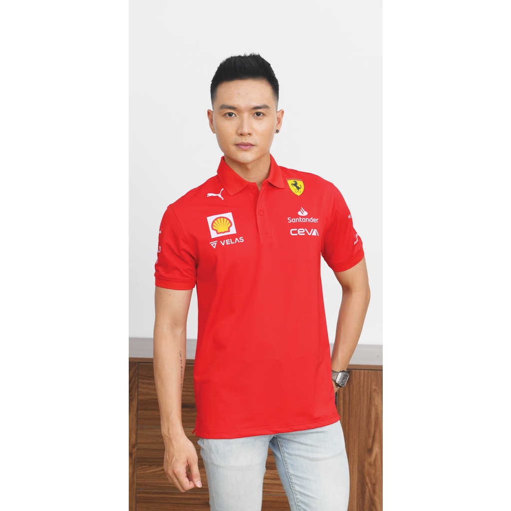 Áo Polo Racing Scuderia Ferrari F1