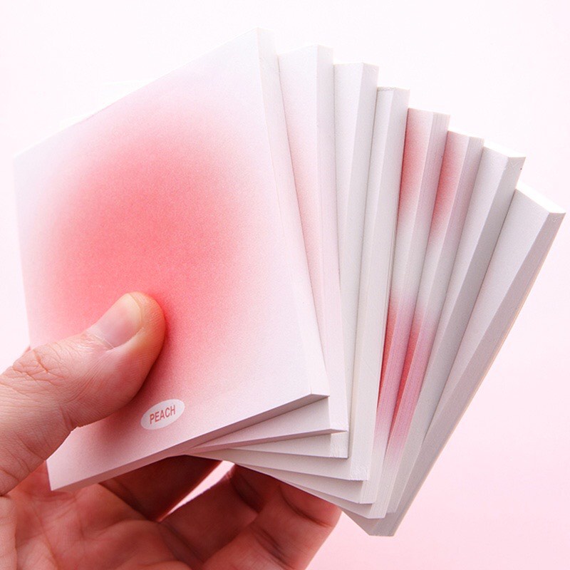 Giấy note ghi chú 50 trang màu hồng