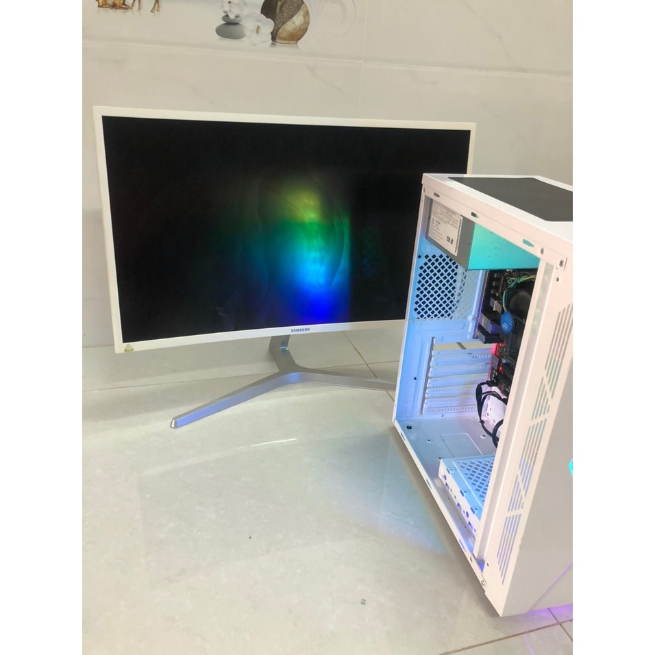 Thùng máy cấu hình Main Asus B85 Gamer CPU I5 4570 RAM 8Gb Nguồn 450w AcBel SSD 120Gb mới