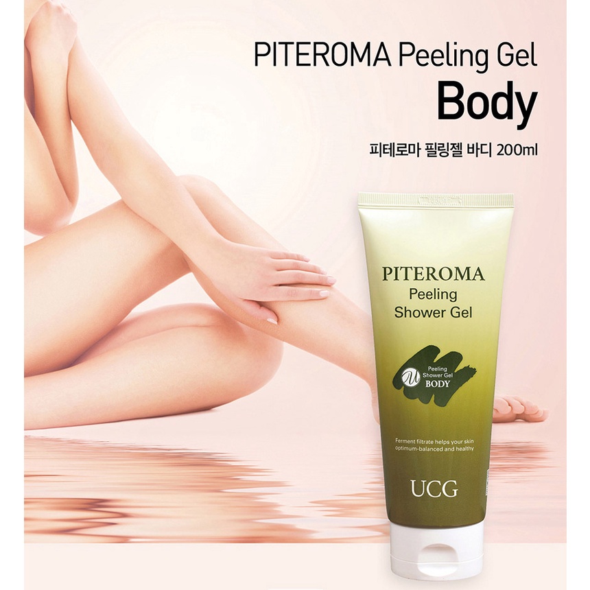Gel tắm tẩy tế bào chết Piteroma UCG Hàn Quốc 200ml | BigBuy360 - bigbuy360.vn