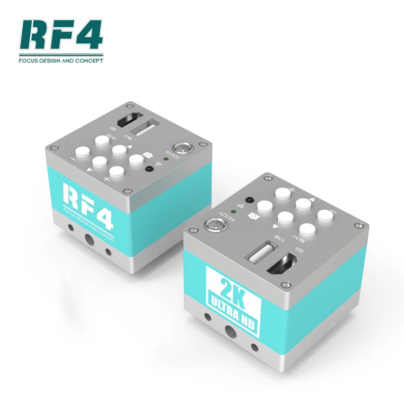Camera RF4 2K Full HD cho kính hiển vi, len CTV, len 130X/ 180X
