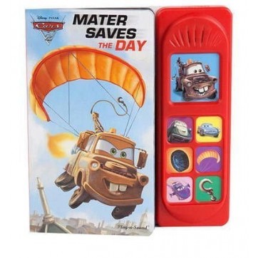 Sách - Disney Pixar Cars 2: Mater Saves the Day (Dixney Pixar Cars 2 Play a Sound)